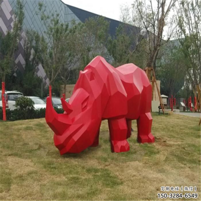 校園小牛雕塑,可愛(ài)題材,烤漆工藝