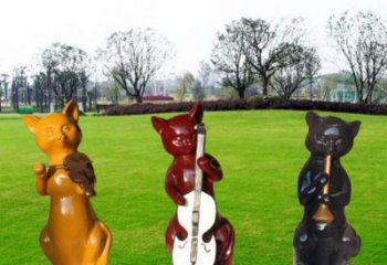 加工制作小貓雕塑生產商